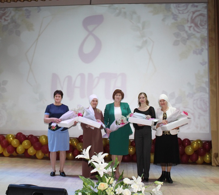 Благотворительный концерт, приуроченный к Международному женскому дню 8 Марта прошел в Новошешминском РДК 