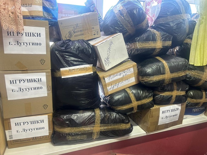 Собранная новошешминцами гумпомощь отправлена в детдом ЛНР