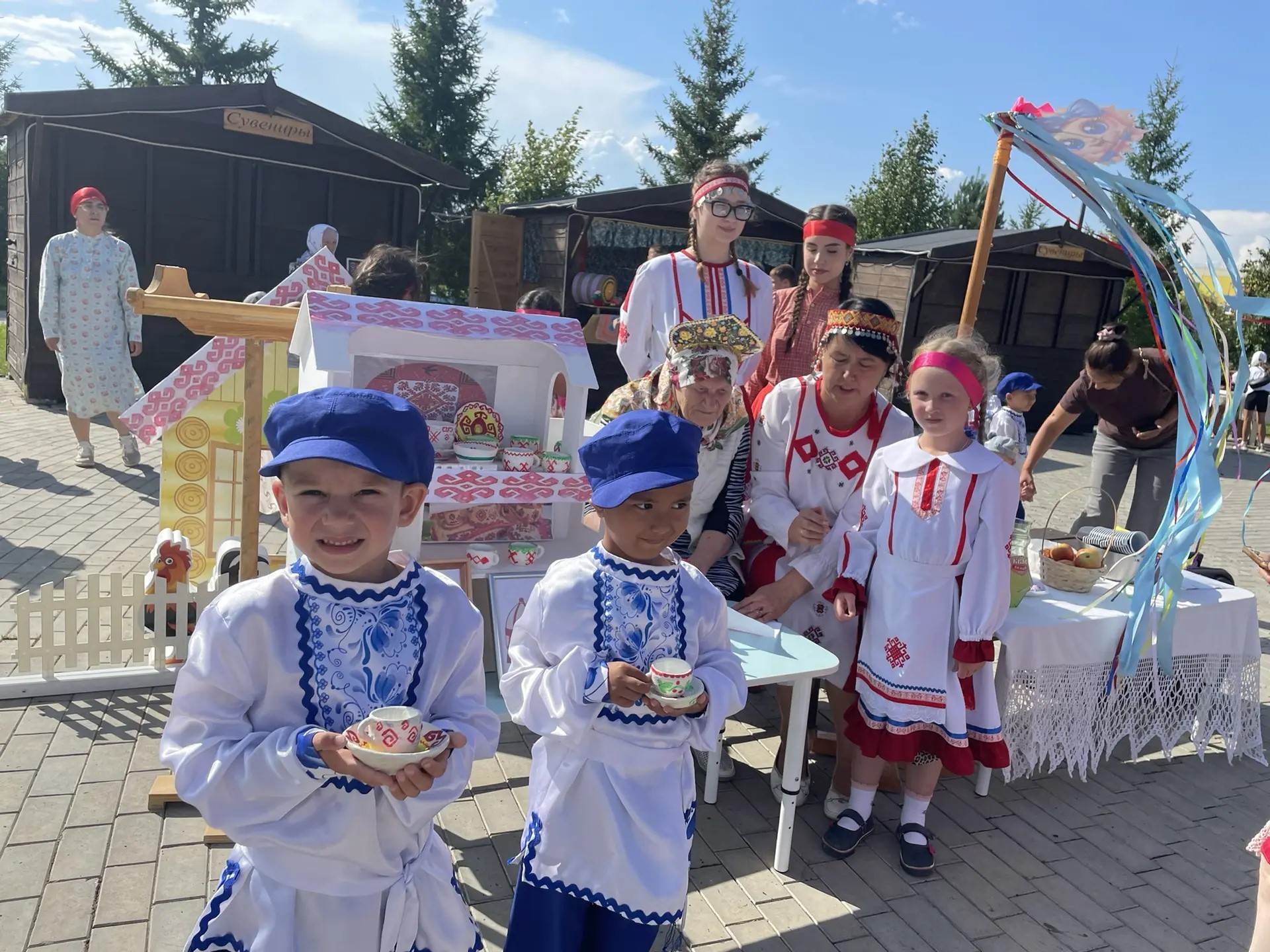 В Новошешминском парке культуры прошёл праздник День дружбы народов