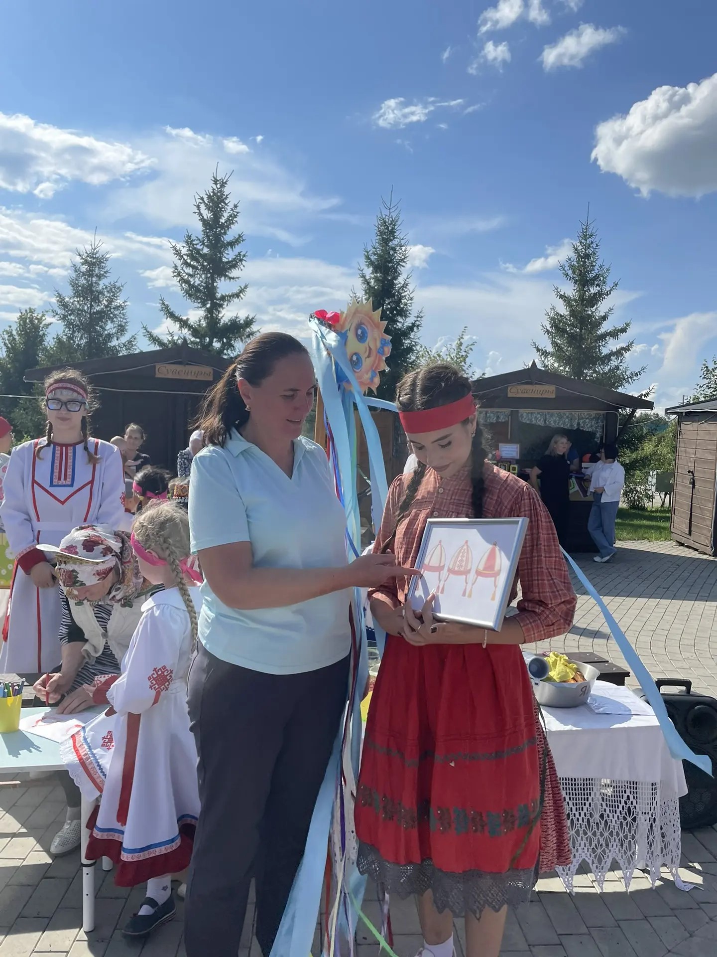 В Новошешминском парке культуры прошёл праздник День дружбы народов
