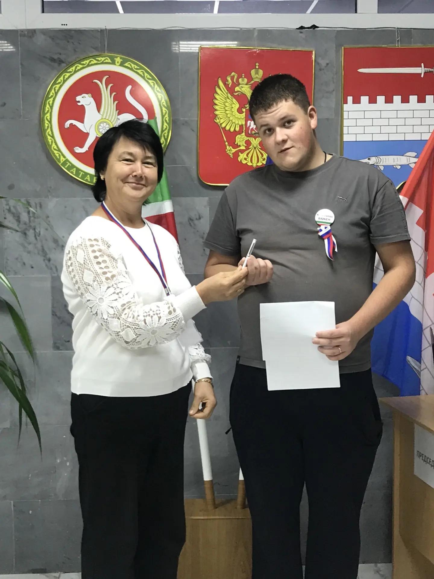 Новошешминцы голосуют активно