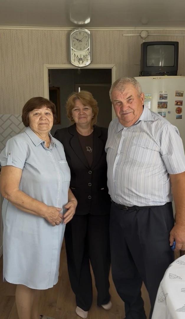 Уже 45 лет живут вместе Александр и Любовь Бадяевы из Слободы Екатерининской