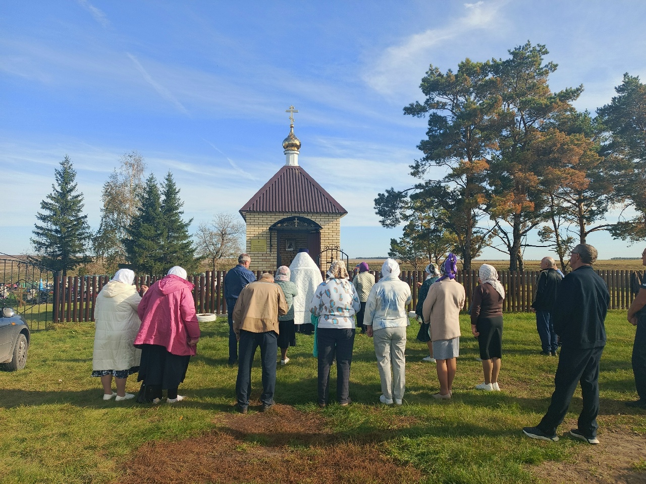 В деревне Новопоселенная Лебёдка освящена часовня во имя Архистратига Михаила