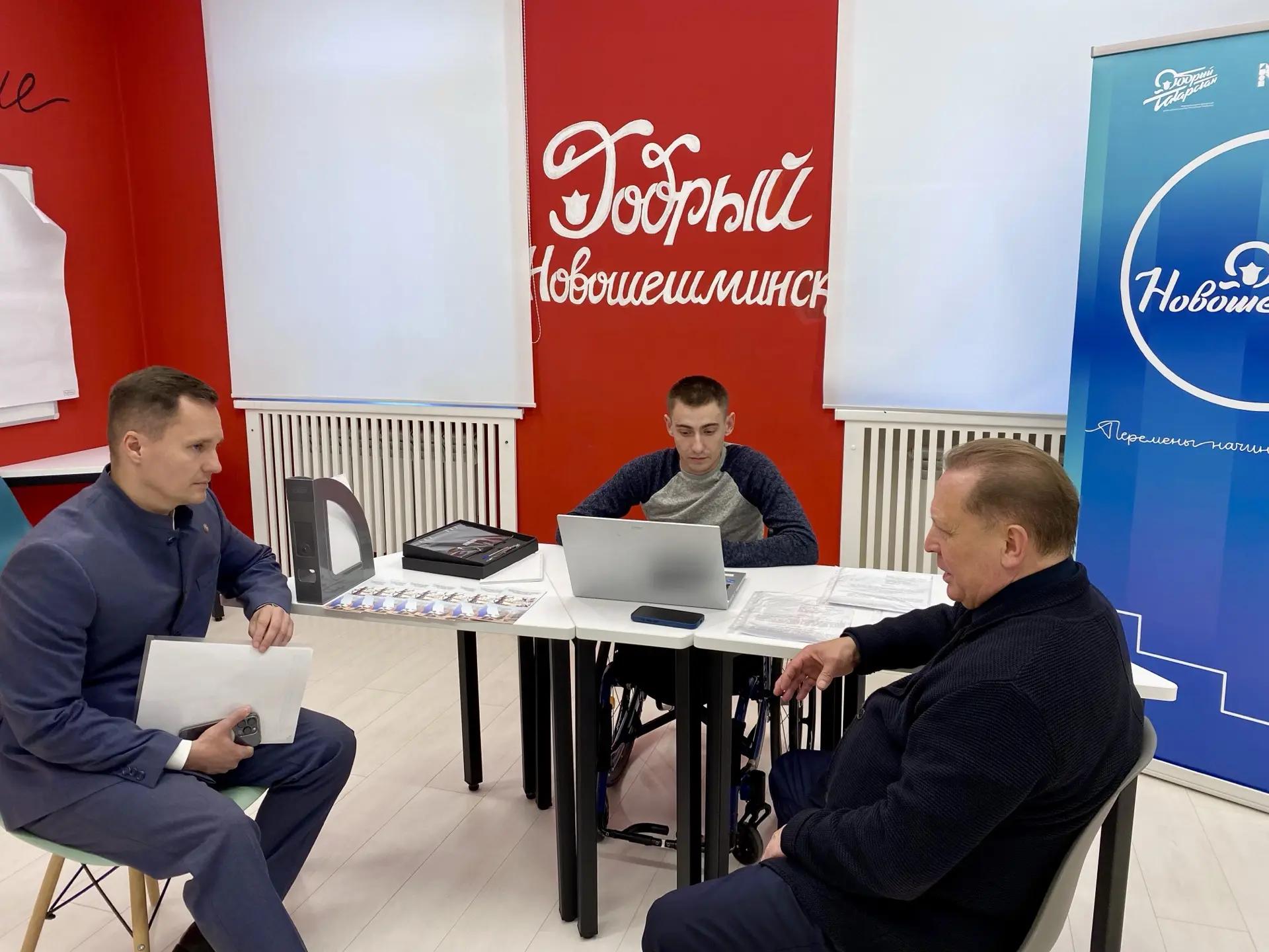Айдар Метшин посетил Новошешминский район с рабочим визитом
