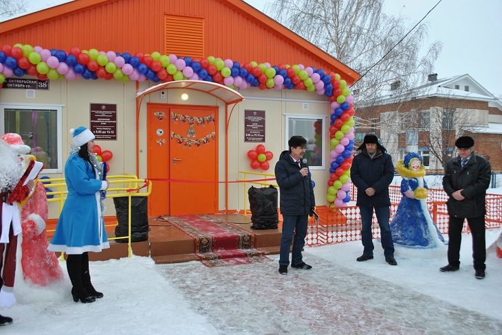 В селе Ак Буре Новошешминского района открылся новый ФАП