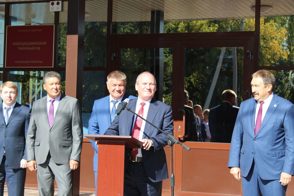 В Новошешминске открылось обновленное здание суда