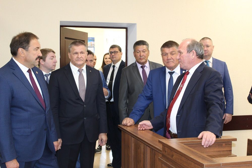 В Новошешминске открылось обновленное здание суда