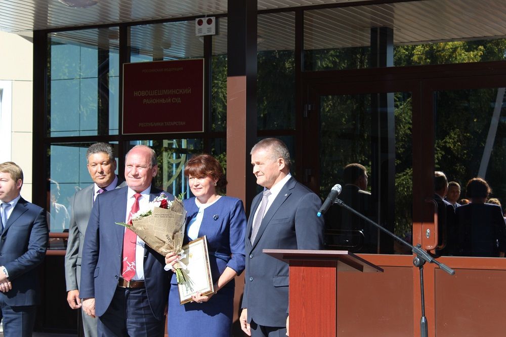 В Новошешминске открылось обновленное здание суда