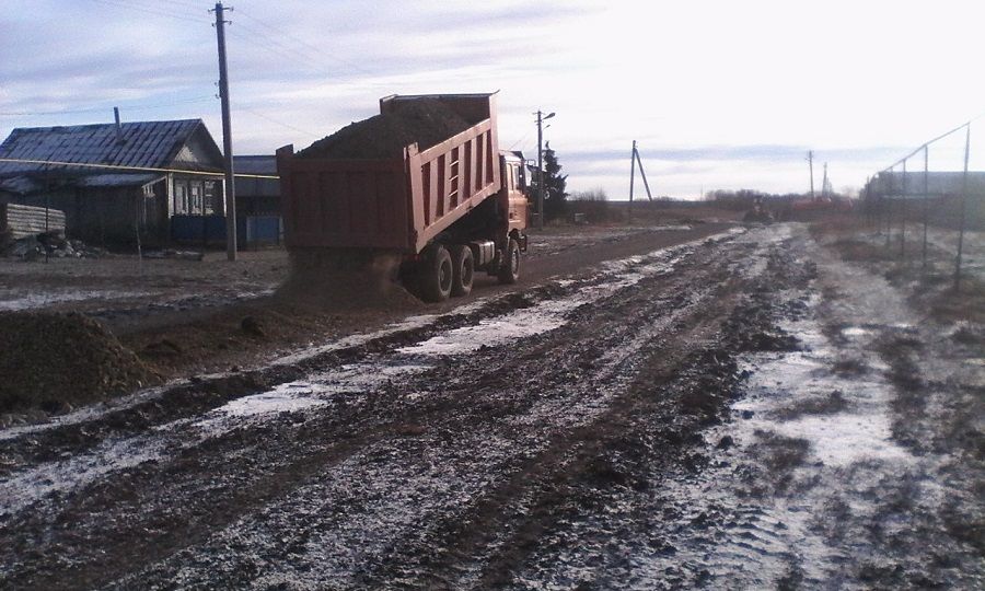 Дорога на средства самообложения в Слободе Волчьей достроена