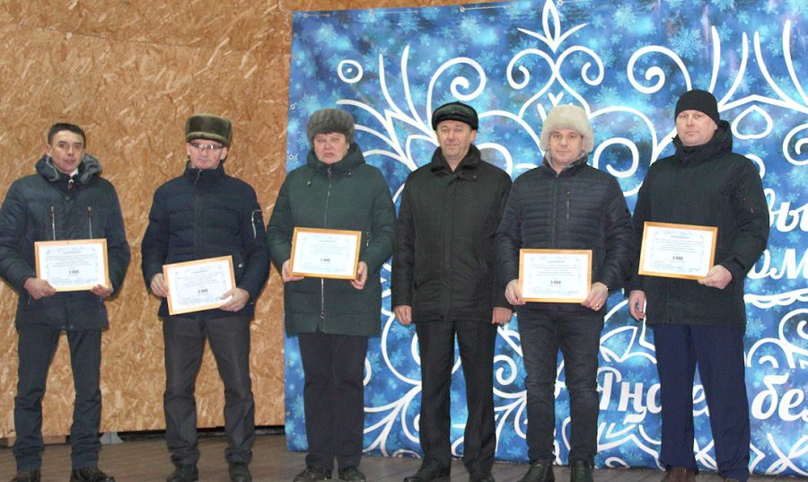 На открытии главной елки Новошешминского района наградили победителей конкурса
