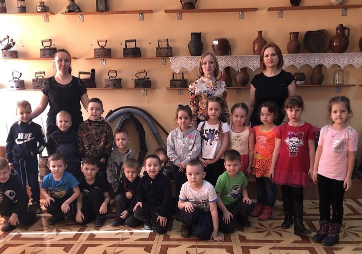 Воспитанники детского сада «Ландыш» побывали в краеведческом музее