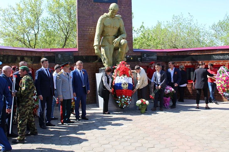 В Новошешминске состоялся митинг в честь 74-й годовщины Великой Победы