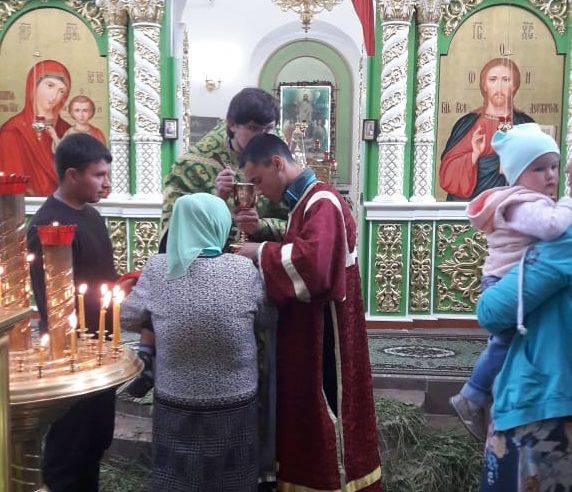 Православные  отпраздновали Троицу
