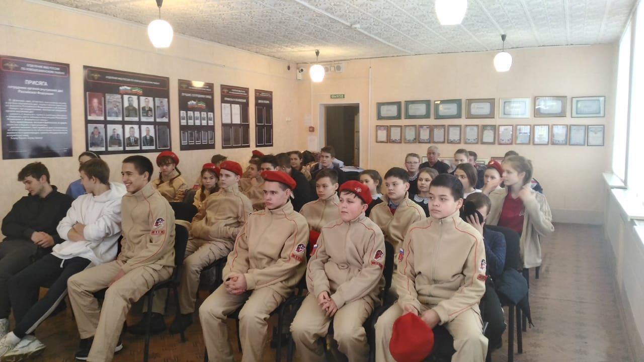 В Новошешминском РОВД провели акцию «Студенческий десант»