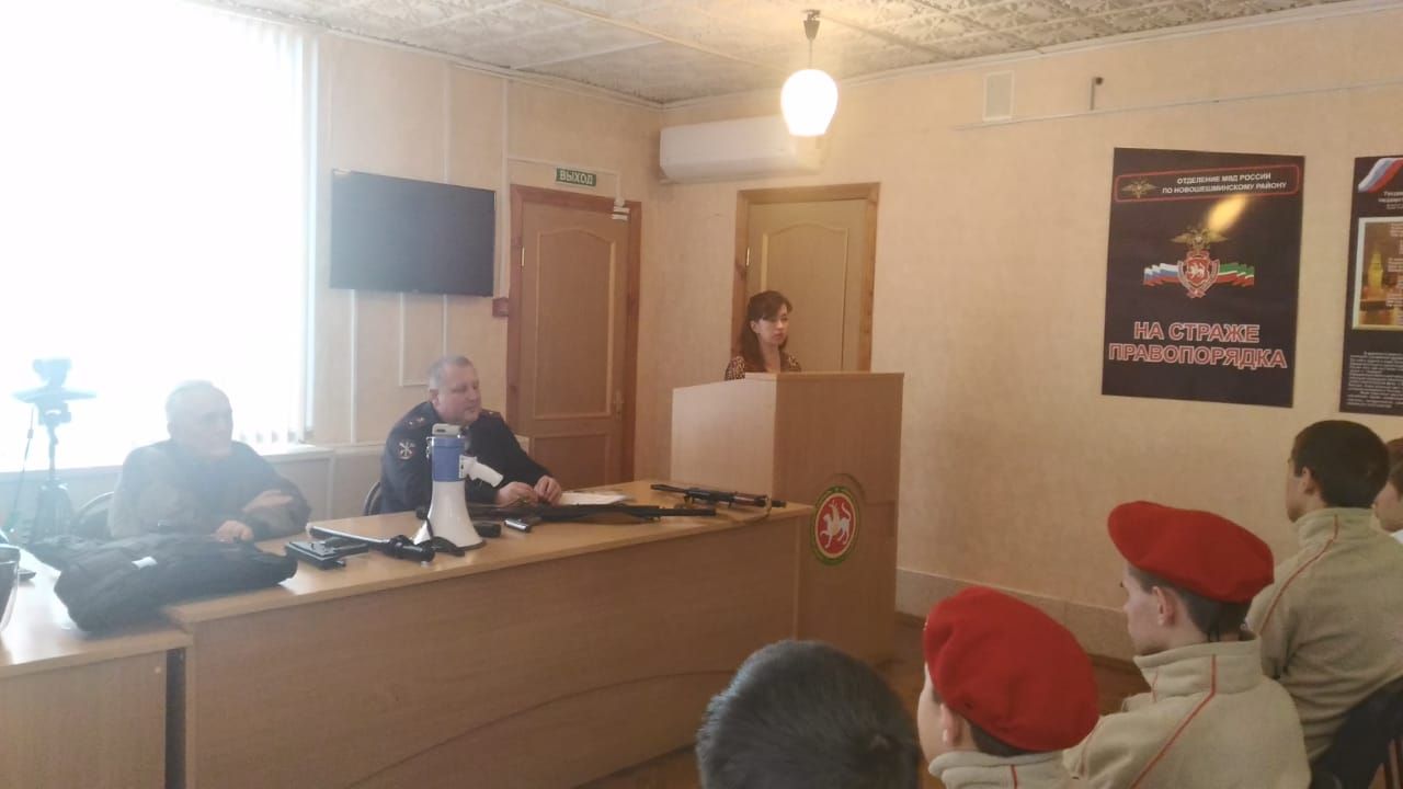 В Новошешминском РОВД провели акцию «Студенческий десант»