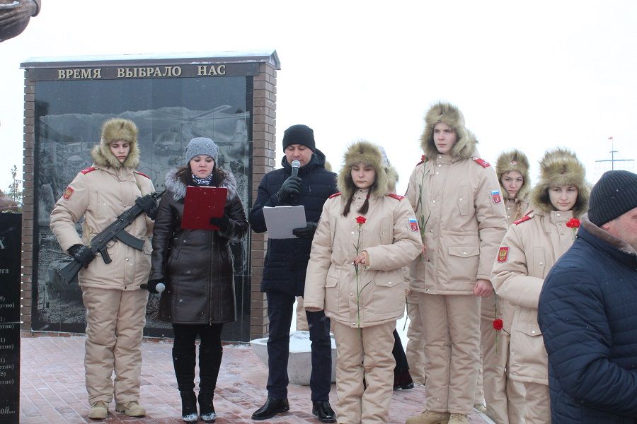 В Новошешминске прошел митинг, посвященный 31-й годовщине вывода  советских войск из  Афганистана