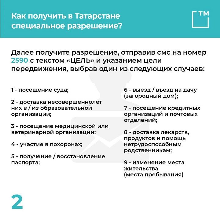 В Татарстане утвержден порядок получения спецпропусков на время самоизоляции