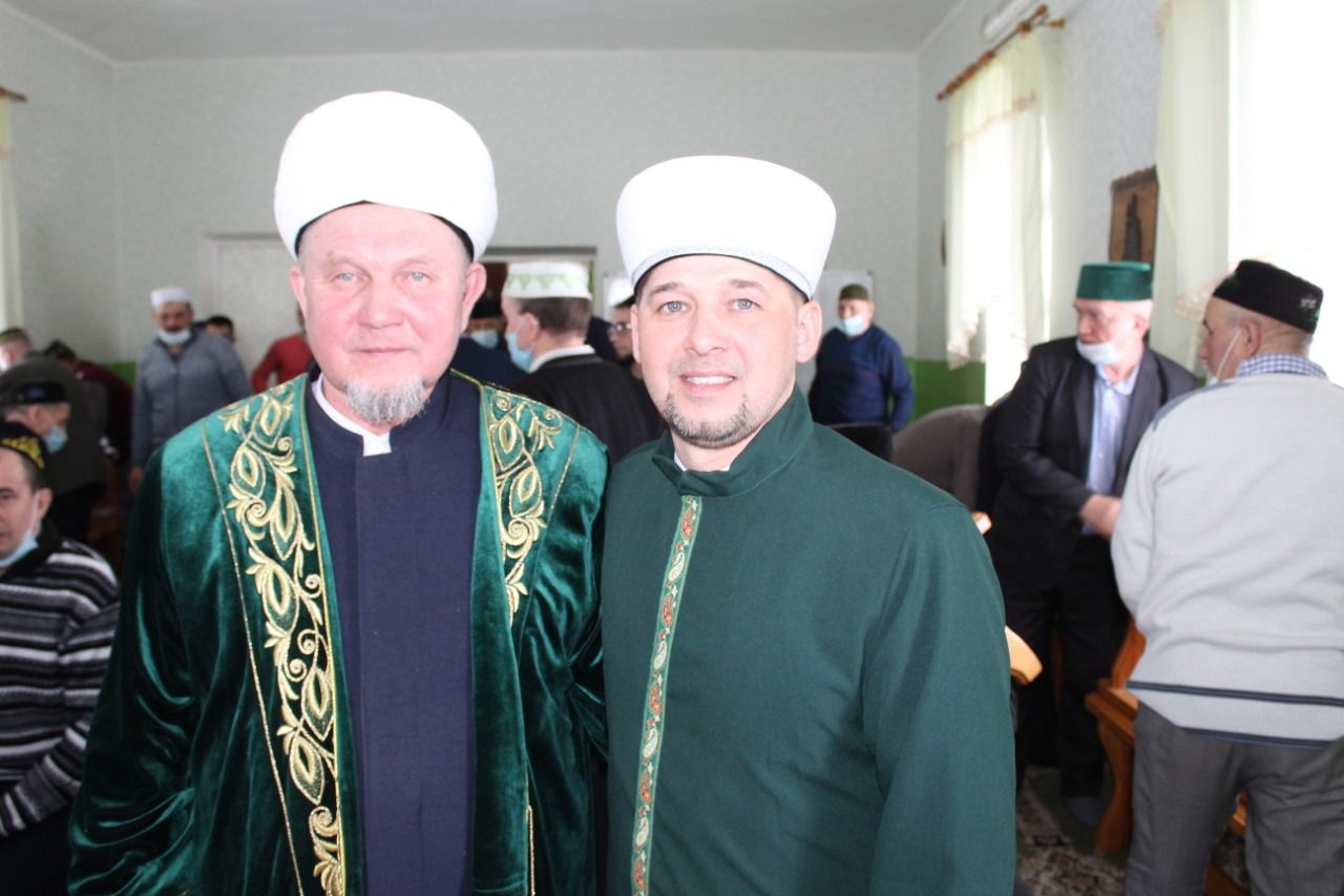 Главный казый ДУМ РТ Джалиль хазрат Фазлыев прочитал проповедь в Шахмайкинской мечети