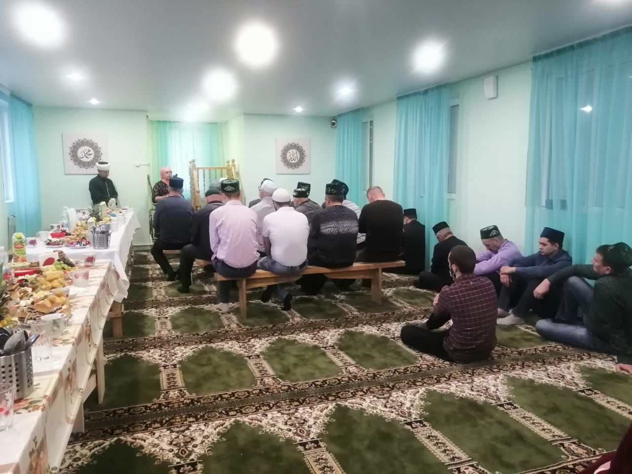 В Новошешминской мечети прошёл ифтар-меджлис
