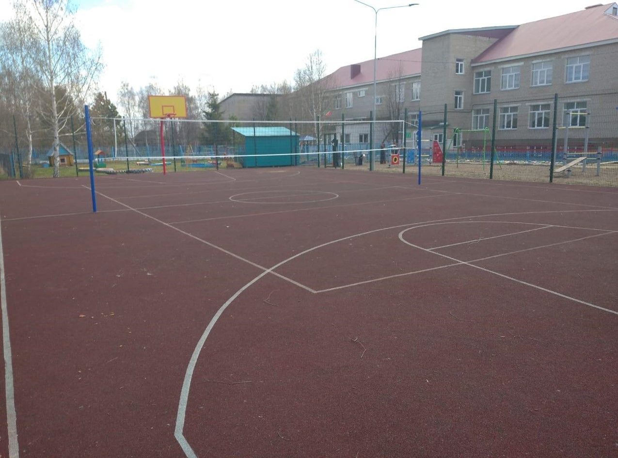 15 универсальных спортивных площадок введено в эксплуатацию в Новошешминском районе