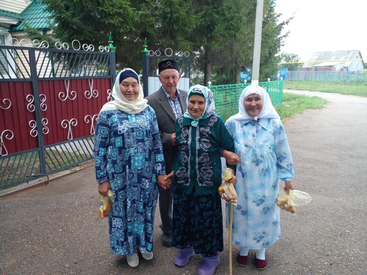 В Акбуринской мечети "Махмут" прошёл курбан-меджлис