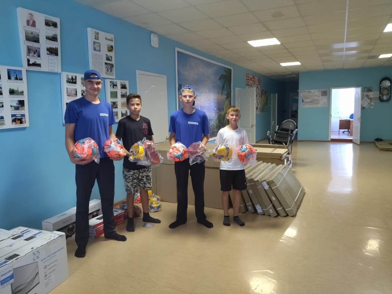 Нефтяники оказали благотворительную помощь школам Новошешминского района