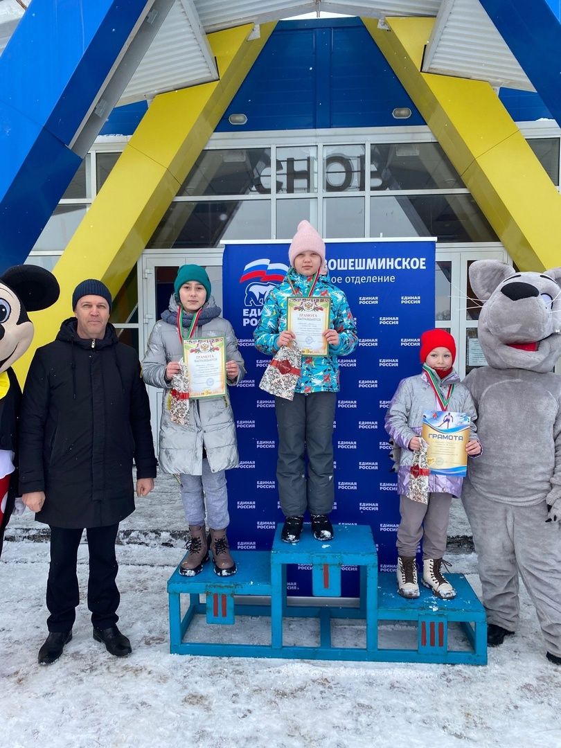 В Новошешминске на лыжной базе «Сосновка» состоялись соревнования «Лыжня России-2024»