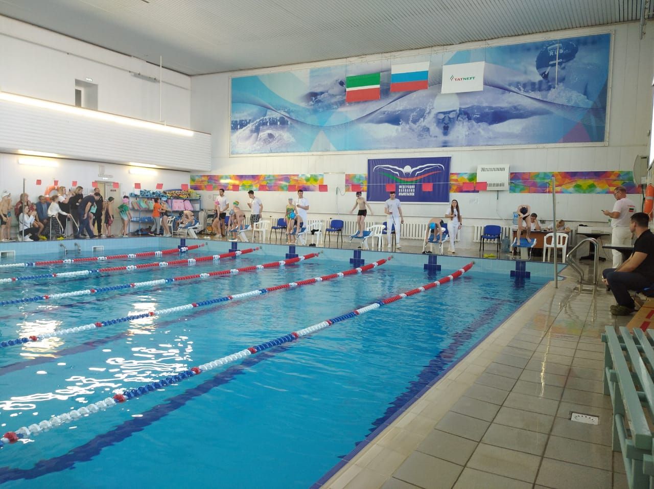 Юные пловцы Новошешминской спортшколы улучшили свои результаты