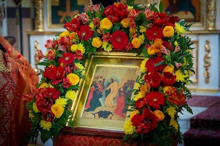 Епископ Чистопольский и Нижнекамский Пахомий поздравляет православных новошешминцев со Светлой Пасхой Христовой