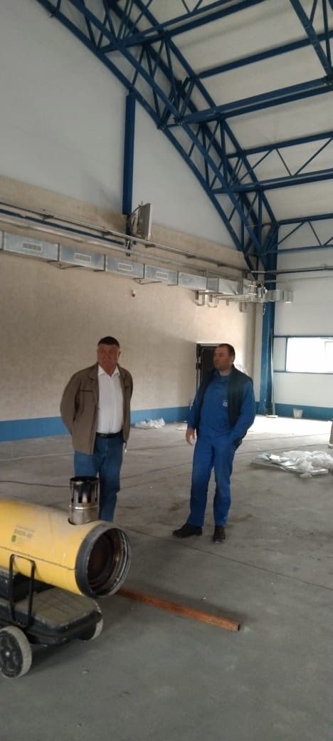 Глава района Вячеслав Козлов ознакомился ходом строительства ряда объектов