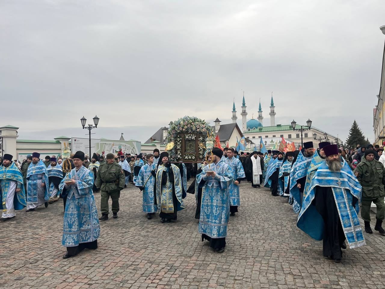 Новошешминские паломники побывали на торжествах в честь Казанской иконы Божией матери