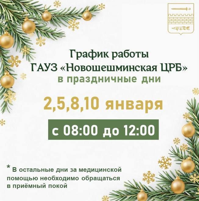 Как будет работать здравоохранение в новогодние  выходные?