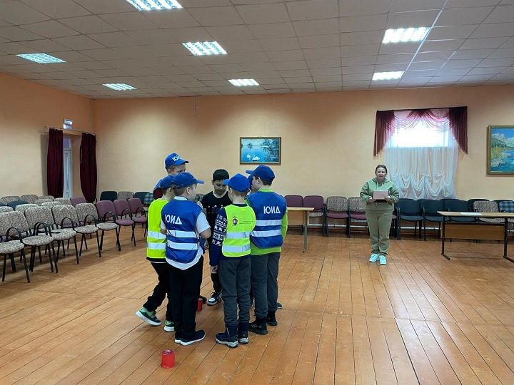 В Краснооктябрьском сельском клубе прошло профилактическое мероприятие по правилам дорожного движения