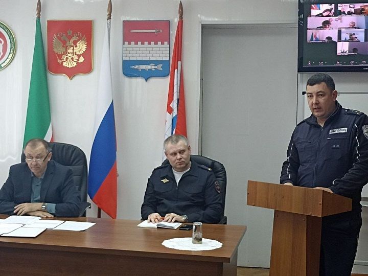 В Новошешминске обсудили вопросы безопасности дорожного движения