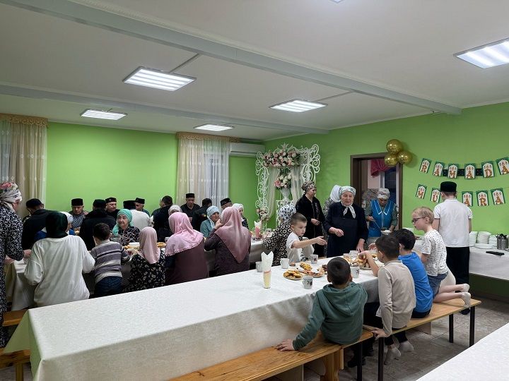 Яңа Чишмә районы мәчетләрендә ифтар ашлары уздырыла
