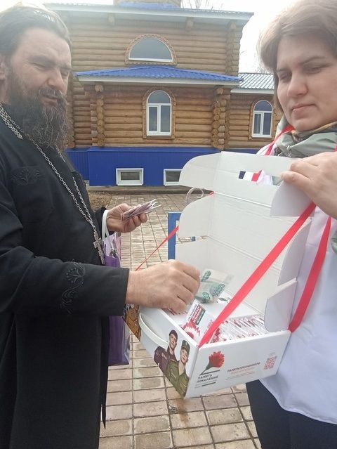 Акция, «Красная гвоздика » продолжает свое движение в Новошешминском районе