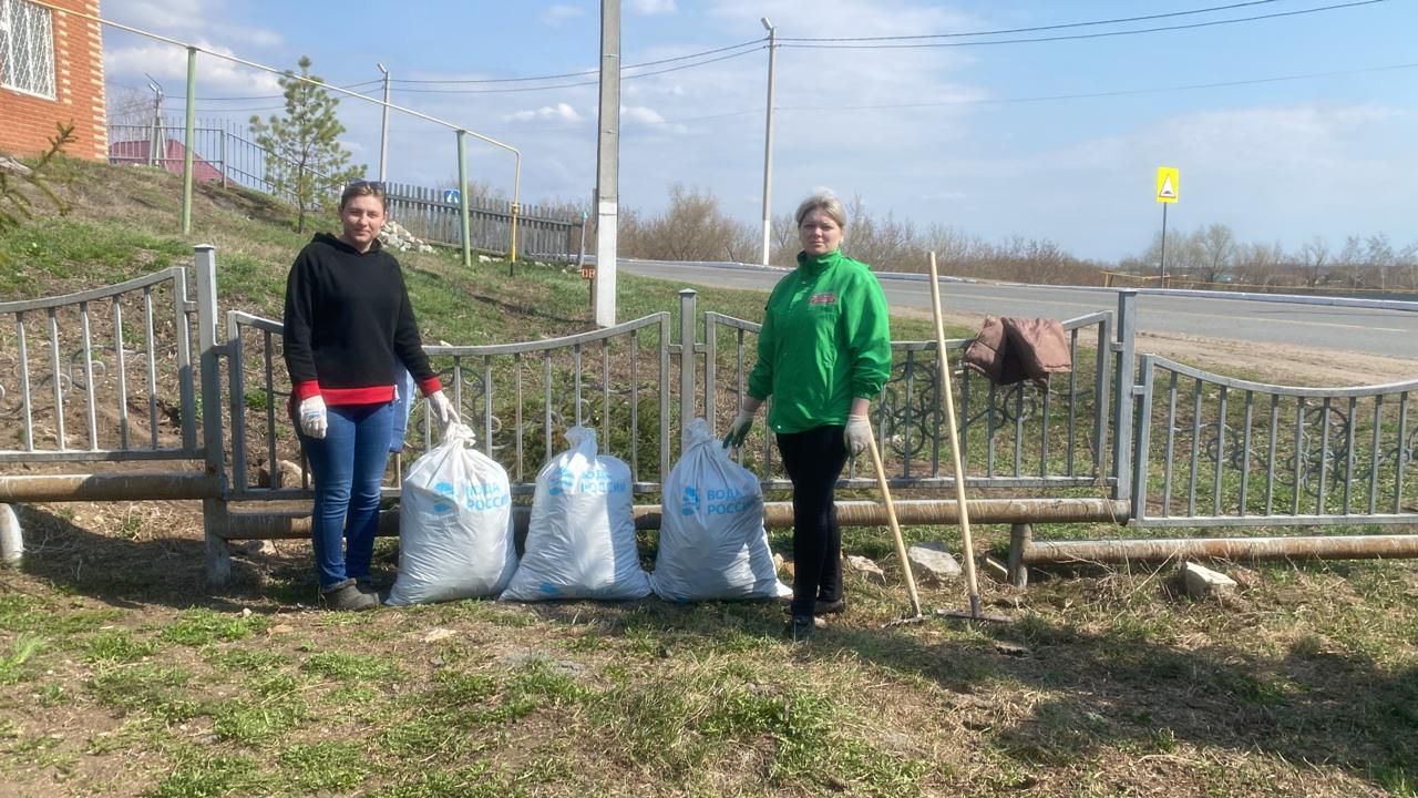 В Новошешминском районе продолжается двухмесячник по благоустройству