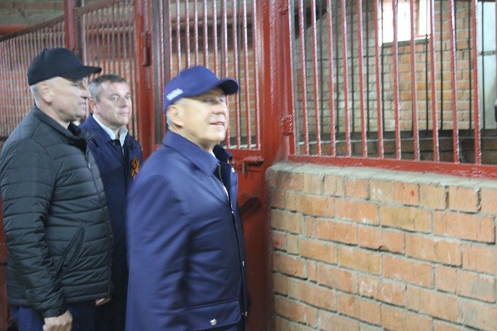 Раис Татарстана посетил Новошешминский  район