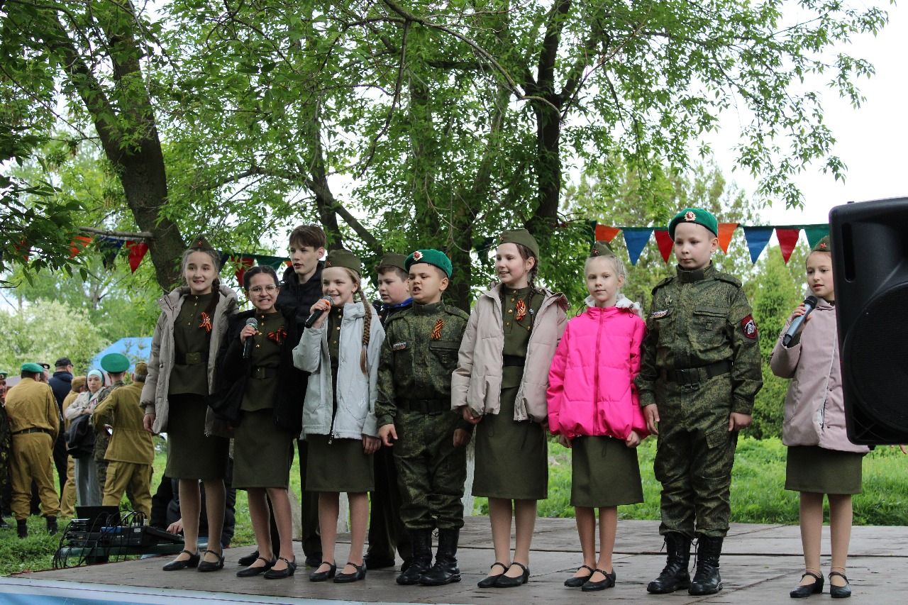 Новошешминцы празднуют 80-летие Великой Победы (фоторепортаж)
