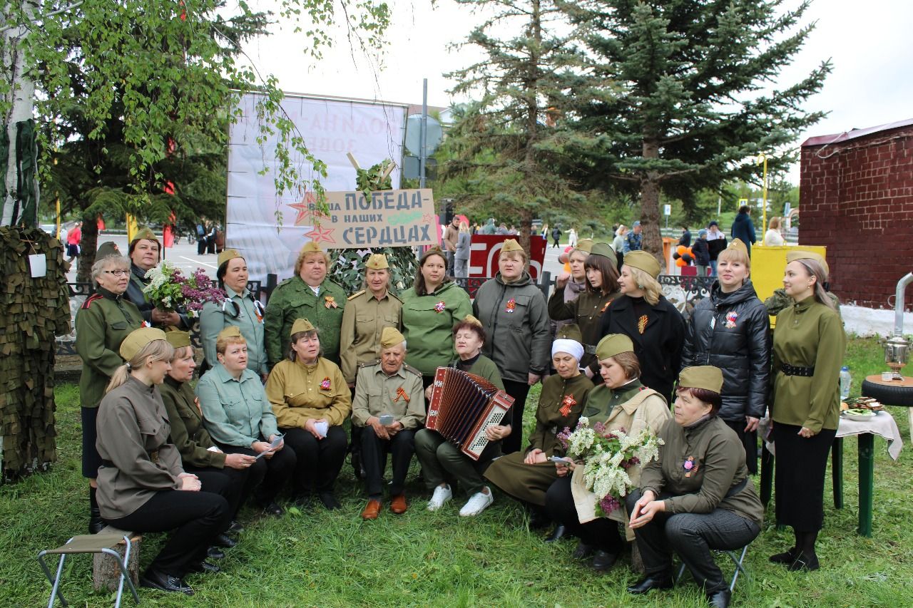 Новошешминцы празднуют 80-летие Великой Победы (фоторепортаж)