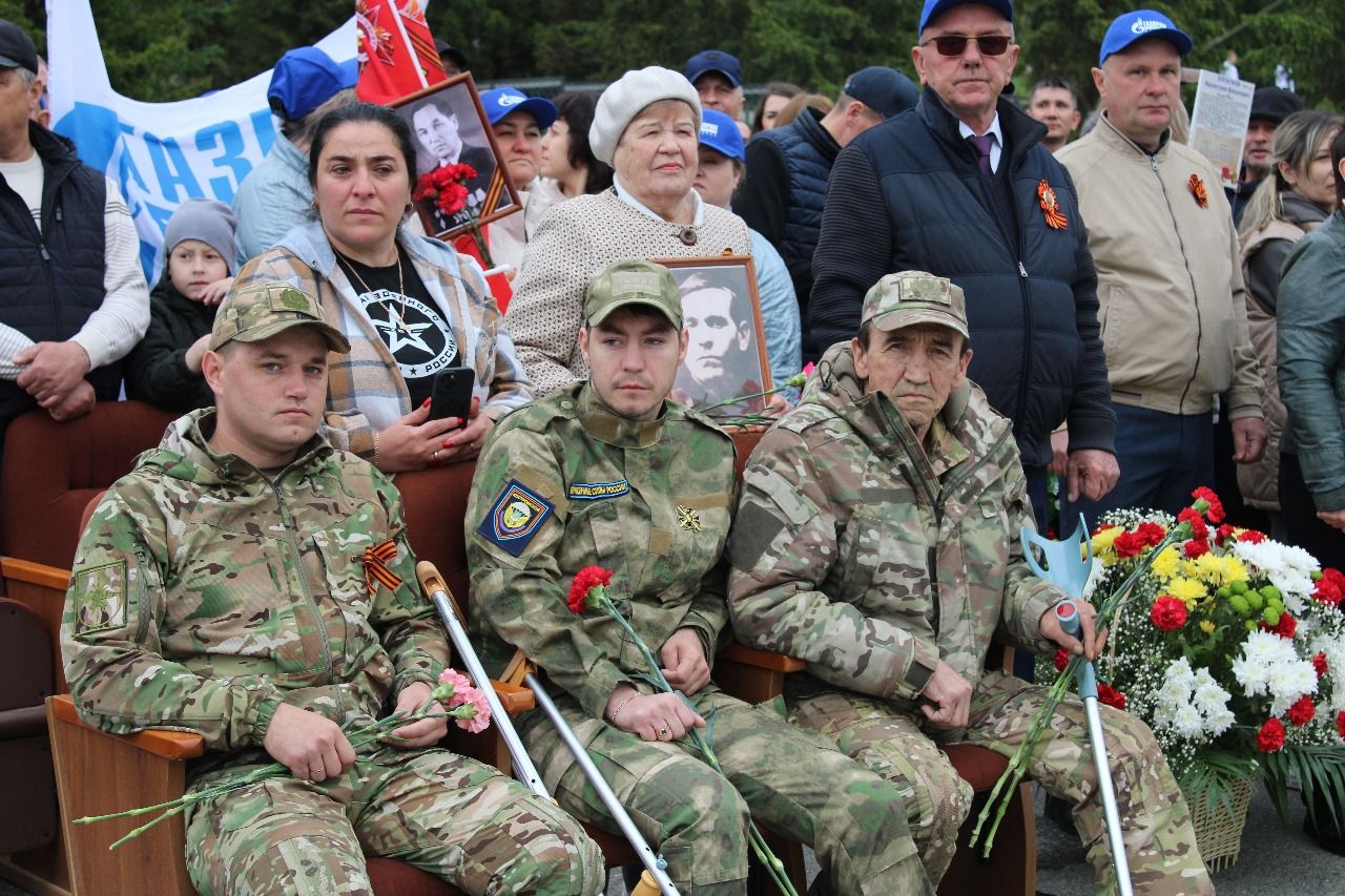 Новошешминцы празднуют 80-летие Великой Победы (фоторепортаж)