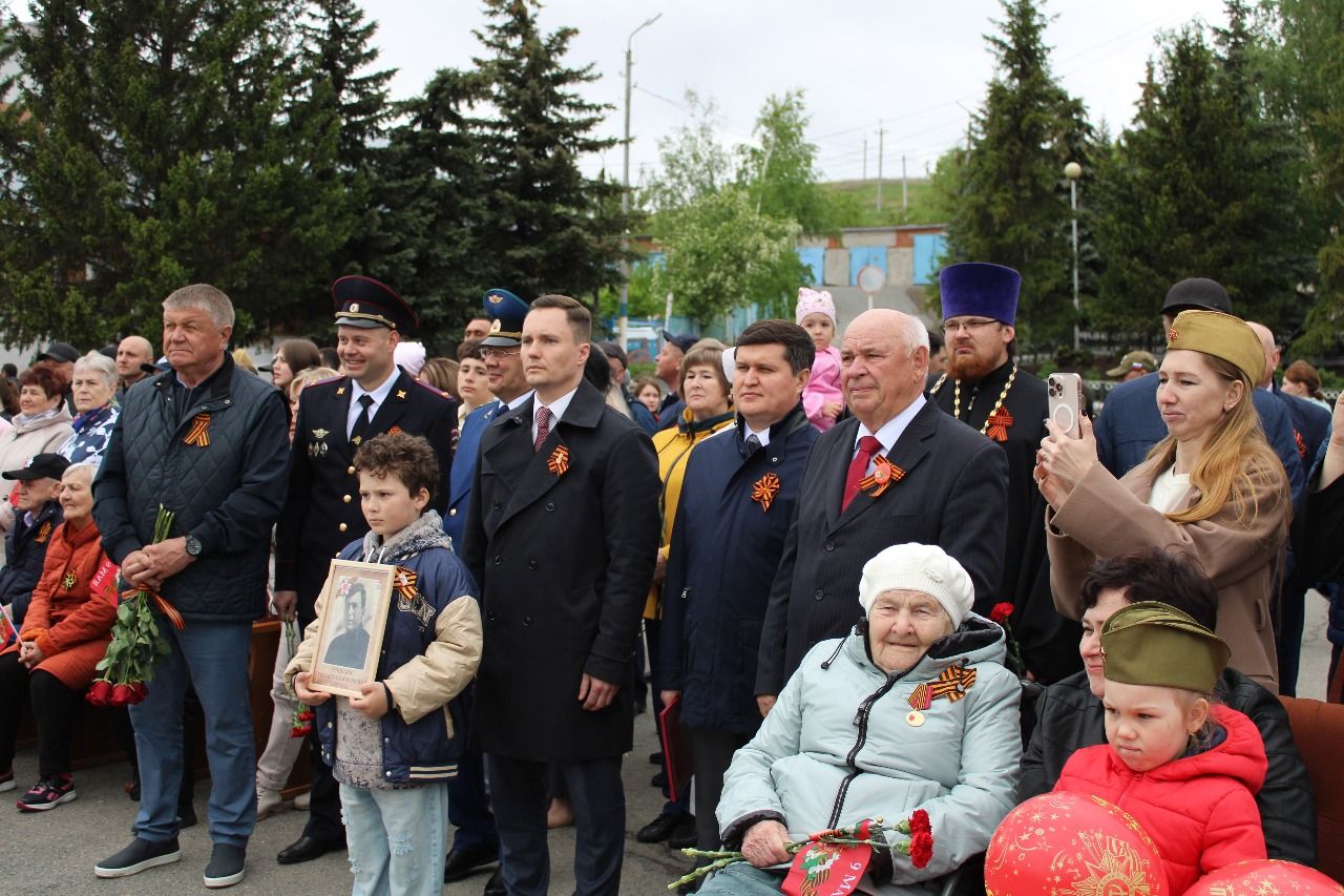 Новошешминцы празднуют 80-летие Великой Победы (фоторепортаж)