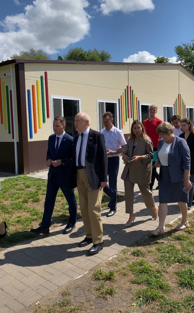 Руководитель района и депутаты Госсовета РТ посетили детский лагерь «Факел»