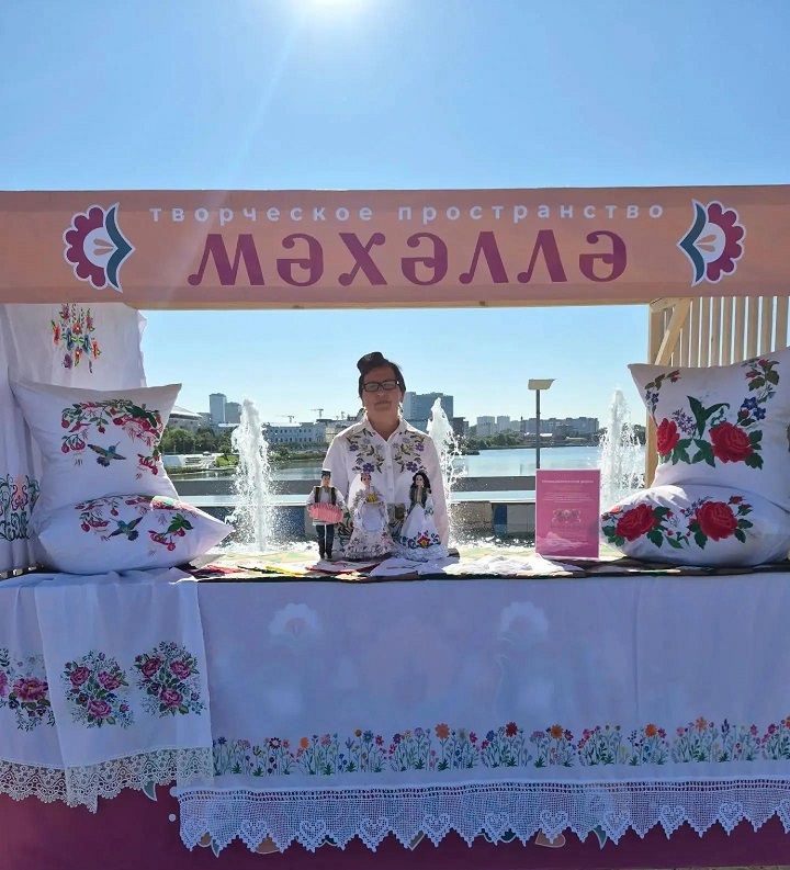 Гусиное перо и народные промыслы: мастер-классы из Новошешминского района в Казани