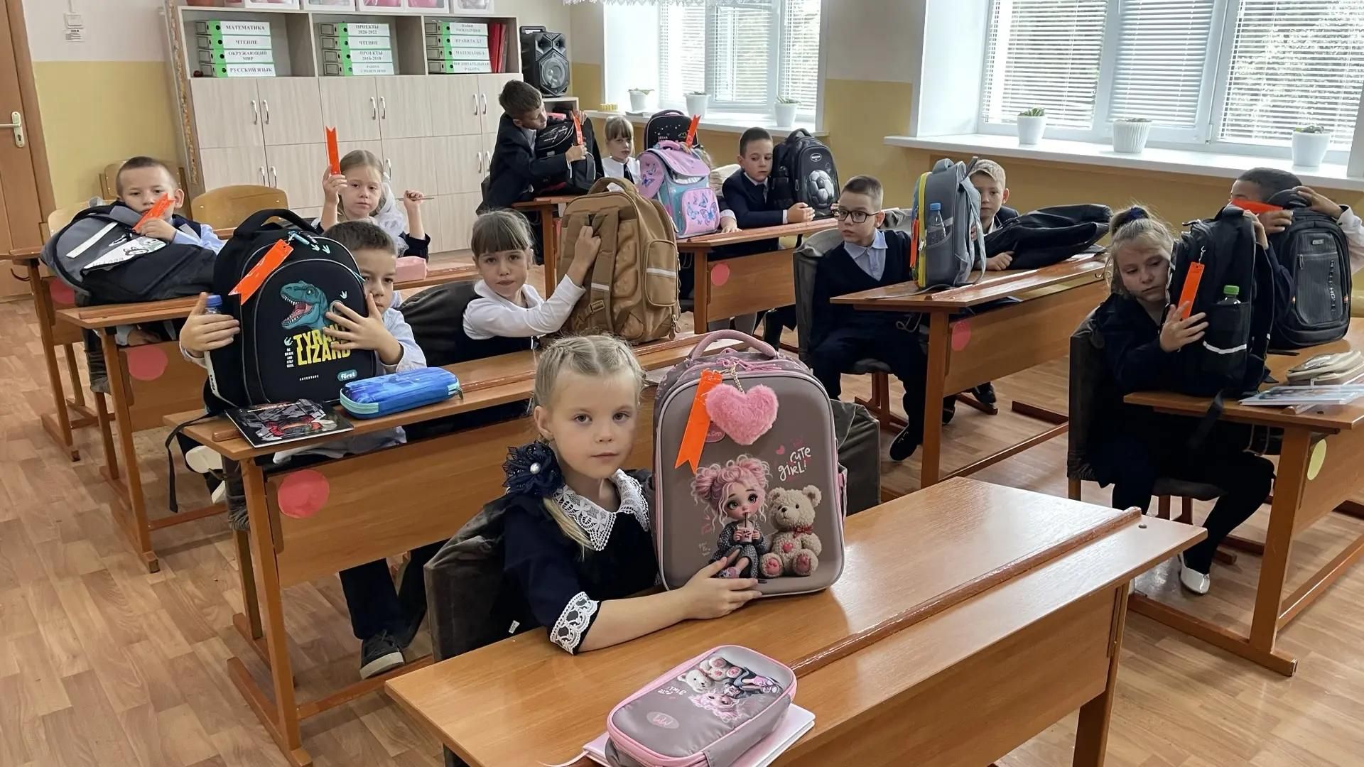 Не только буквы и цифры: в Новошешминской школе прошел урок дорожной грамотности