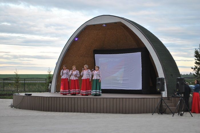 В Новошешминске отпраздновали День России