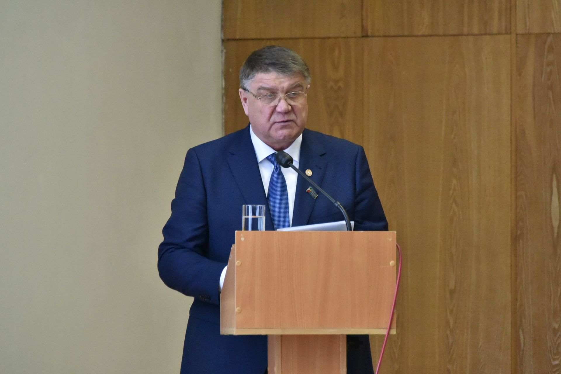 Председатель Госсовета РТ Фарид Мухаметшин принял участие в заседании Совета Новошешминского муниципального района
