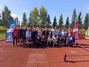 Школьники Новошешминского лицея сдали нормативы ГТО на новой площадке