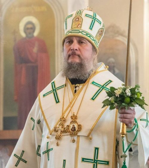Епископ Чистопольский и Нижнекамский Пахомий поздравляет православных новошешминцев с Днем Святой Троицы
