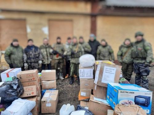 Новошешминским парням в зоне СВО доставлен гуманитарный груз